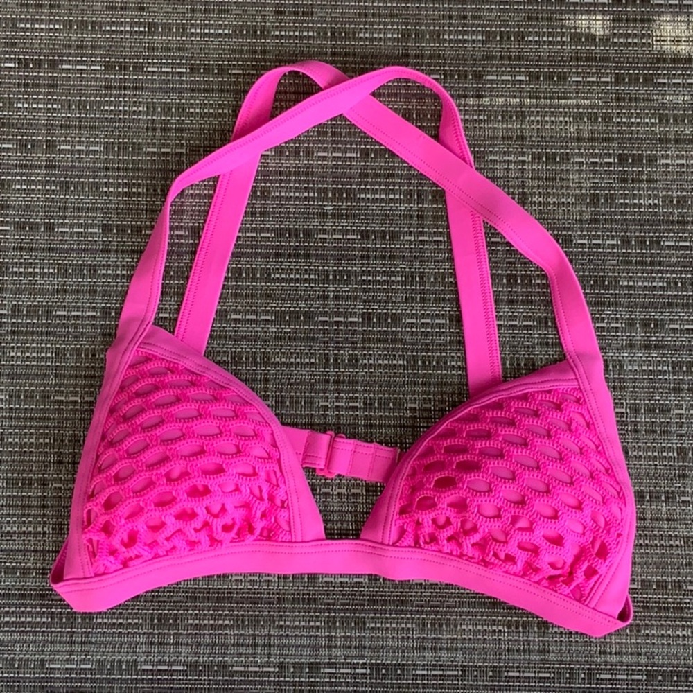 Bright pink Swimsuit top